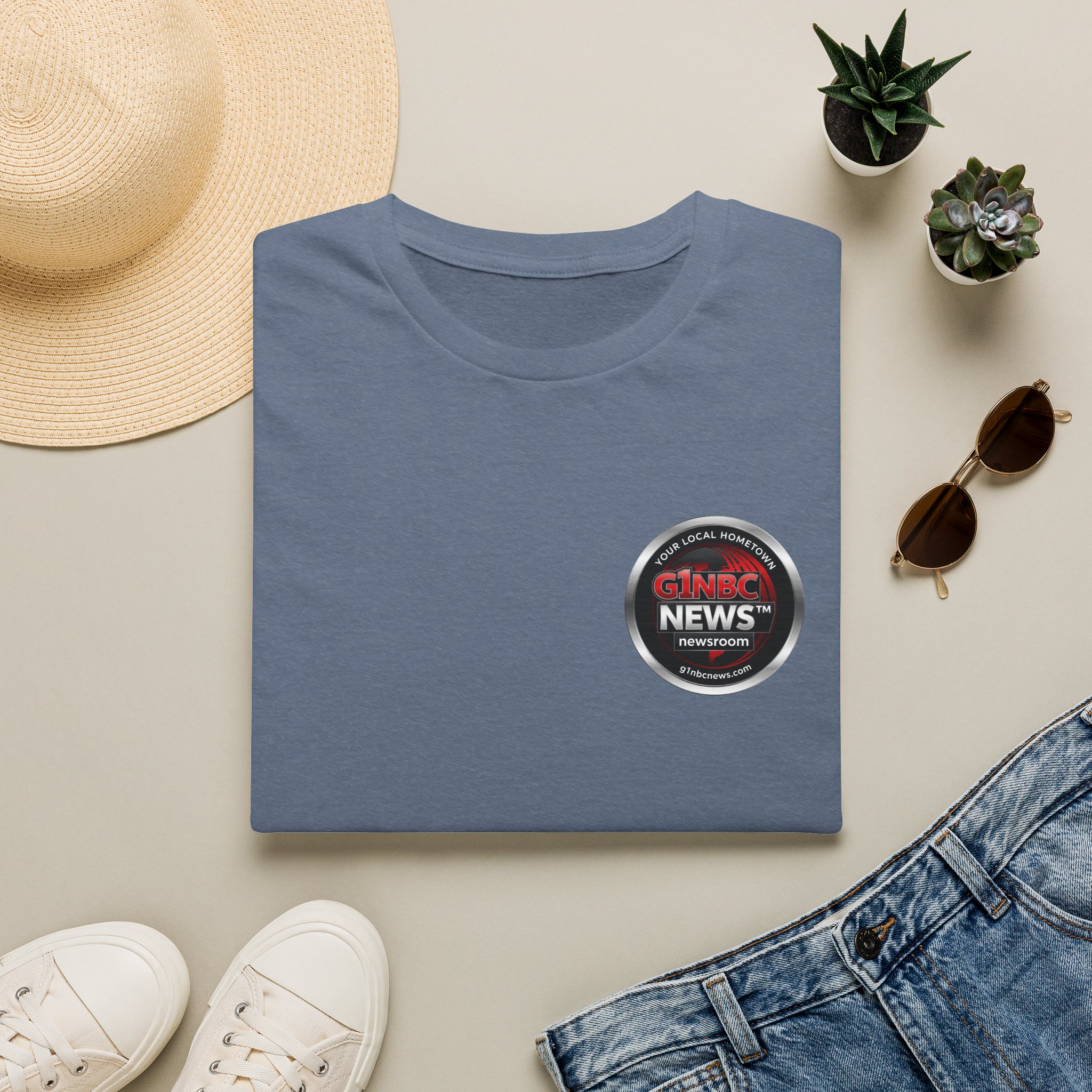 G1NBC News Softstyle T-Shirt, Community Shirt, Casual Wear, Gift for News Lovers, Hometown Pride, Comfortable Tee - Image 5